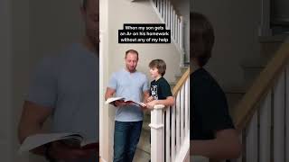 Turns out he’s better at math #parenting #kids #homeschool #remotelearning