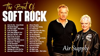 Air Supply, Rod Stewart, Elton John, Phil Collins - Most Old Beautiful Soft Rock Love Songs 80s 90s