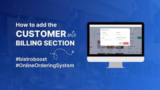 How to add the customer into billing section #bistroboost, #restaurant #GrowYourRestaurant