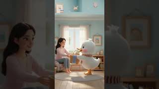The little duck buys a winter surprise for his owner! #cuteduck #funny #viral #trending #shorts