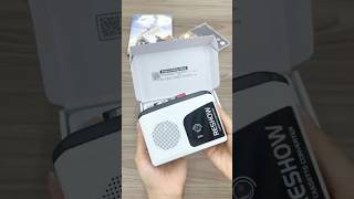 📼 Reshow Portable Walkman Unboxing (USB-C Converter + Reverse Recording!)#retrotech #cassetteplayer