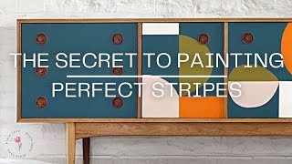 The Secret to Painting Perfect Stripes