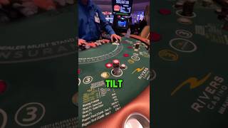FULL TILT! ALL IN 😜 #blackjack #gaming #casino