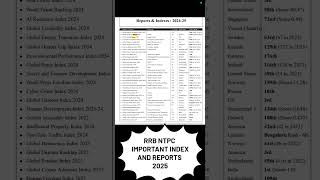 rrb ntpc current affairs 2025 | speedy current affairs 2025 | ntpc index and report 2025