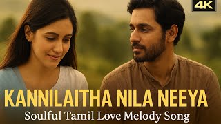 🌺🎶 Soulful "LOVE SONG" Tamil Melody 2025 ("KANNILAITHA NILA NEEYA") – Heart Touching Melody Song 🌺❤️