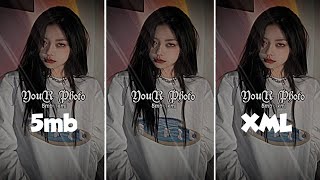 PRESET AM 5MB & XML🎟️ || PAKAI FOTO KAMU📷🐒 || TREND TIKTOK 2023