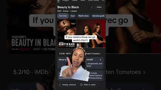 Beauty in Black #mustwatch #tylerperry #tylerperrystudios #tylerperrymovies #beautyinblack