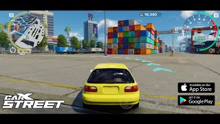 Carx Street Gameplay - (4K60FPS) ANDROID S22 ULTRA