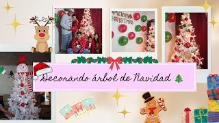 Decorando el árbol de Navidad 🎄decoración del árbol #encasadecindy #cindyvlogs #navidad #navidad2023