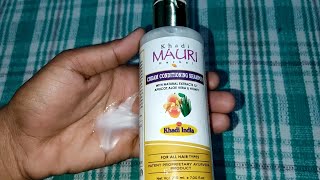 Khadi Mauri Herbal Cream Conditioning Shampoo Honest Review