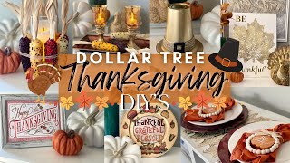 Dollar Tree DIY THANKSGIVING Decor and Craft Ideas | Fall DIYs | DOLLAR TREE Thanksgiving Tablescape