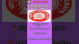 GOVT Jobs in railway | Railway jobs India #viral #indian #goviral #degreejobs #railway #railwayjobs
