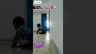 Throwing Ball practice..🏀  #babyreelstrending #babyreelsfb #ytshorts  #trendingpostvideo #virulpage