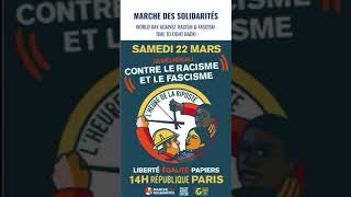 22 MARCH 2025- MARCHE DES SOLIDARITÉS (NATIONWIDE) Americans in France Needed!