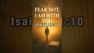 Today's Word : FEAR NOT, I AM WITH YOU #isaiah #motivation #viral
