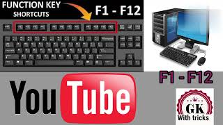 computer function key  F1 - F12 . most important topic of Rs-Cit and other competitive exams.