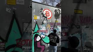 Underground Bitcoin Art - Secret Murals You Need to Find! #bitcoin #streetart #cryptoart