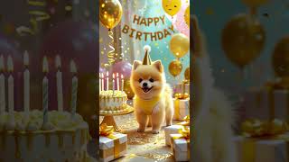 #誕生日のお祝い #ハッピーバースデー #誕生日 #誕生日ケーキ #誕生日の男の子 #ハッピーバースデーソング #子犬
