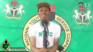 I Was Interviewed On My NYSC Swearing In Day