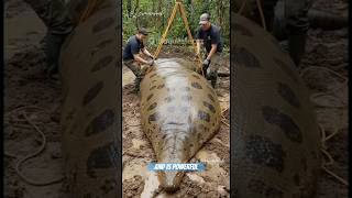 Have you ever wondered what the biggest snake in the world looks like? 🐍 #tiktokeffects