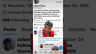 Follow Me on X Username: Diaryjulian #pinkdiamondnation #juliansdiary #followme #followmeonX #X