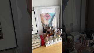 Decorate my dresser top with me! #apartmentdecor #sfapartment #apartmentstyling