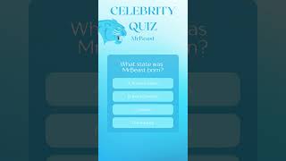 Celebrity Quiz Questions - Celebrity Trivia Facts Mr. Beast #shorts #celebrityquiz #celebritytrivia