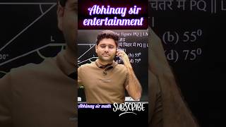 Abhinay sir comedy🤣🔥 #abhinaymaths #ssccglmaths #shortsfeed #shortvideo #sscghl #shortvideo #comedy