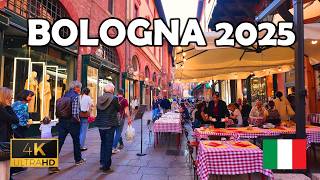 ⁴ᴷ⁶⁰ 🇮🇹 Bologna | Italy | Walking Around Old Town (April 2025) [4K]