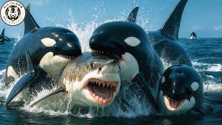 オルカとサメ：伝説の捕食者たちの激突 | 野生動物