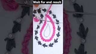 “Easy Hand Embroidery Design in 30 Sec ✨ | Beginner Friendly”
