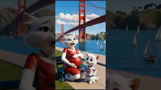 Kitten Emergency Pregnant Cat Needs Help FAST 😻🎯  #cat #catlover #shorts #shortvideo #funny