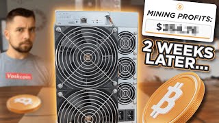 2週間後 - Bitmain Antminer S19でビットコインをマイニングする価値はあるでしょうか?