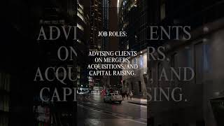 Show Me the Money: Investment Banking Job Roles and Salaries Explained in shorts.