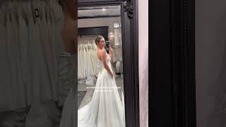 Wedding dress shopping in SoCal- today we’re at The White Dress in CDM! 🤍 #weddingdresses