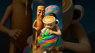 Squid Game x Brainrot AI edibie slime Rainbow ASMR #brainrot #squidgame #asmr #tungtungtungsahur