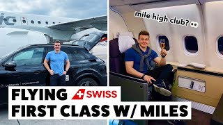 I flew on a $10,000 Swiss First Class ticket to South Africa for free!