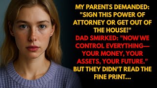 Parents Made Me Sign Power Of Attorney—They Found Out Too Late It Was My Trap