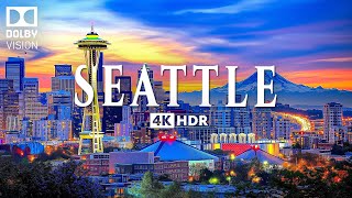 SEATTLE 4K ULTRA HD [60FPS] • Discover Stunning Cityscapes & Inspiring Music