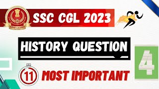 TOP 11 HISTORY QUESTION  😱😱|| Most important for ssc exam || part 4|| #ssccgl #exam #history