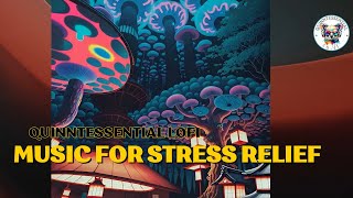 🎧 Quinntessential Lofi: 🌙 Music for Stress Relief with mind-blowing visualizer