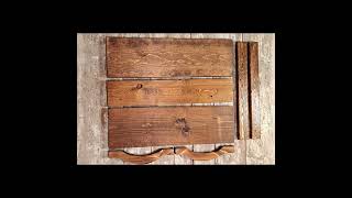 Beautiful Rustic uniquely handcrafted wood serving tray. #countryhomedecor   #rustichomedecor