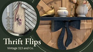 Thrift Flips  ~ Home Decor Makeovers ~ Trash to Treasure with Vintage Style