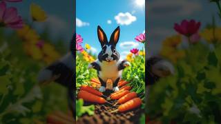 "Little Bunny Hop 🐇 | Cute Nursery Rhyme for Kids  #nurseryrhymes #kidsrhymes #kidssongs