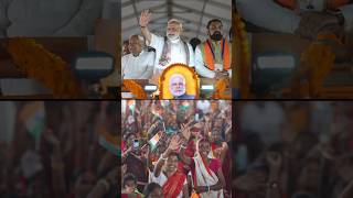 PM Modi gets a grand welcome in Gaya Ji, Bihar | #shorts