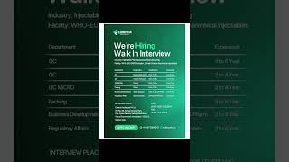 Curefoxヘルスケア採用 | 最新の製薬業界の求人 #jobs #shorts #pharmacyjobs #shortfeed