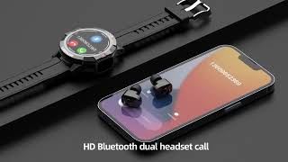 N16 - Smart Watch With Earphones For Men