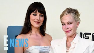 Melanie Griffith Makes Rare Red Carpet Appearance With Dakota Johnson | E! News