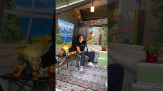 This is the first time the young girl hears