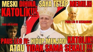 PAUS LEO XIV: SAYA TIDAK AKAN TINGGALKAN GEREJA KATOLIK! INILAH ALASAN TETAP KATOLIK SAMPE MATI!